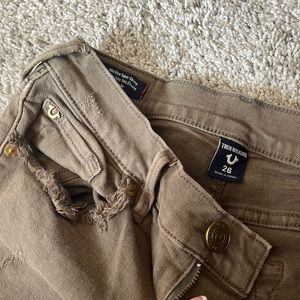Green True religion pants
